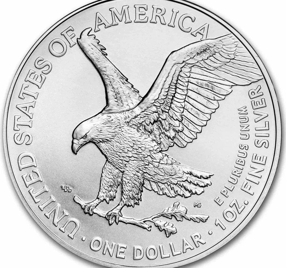 2025 1 oz American Silver Eagle Coin BU