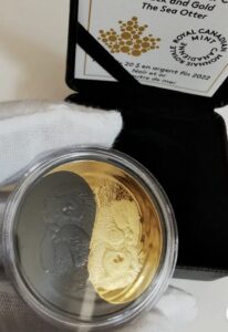 2022 RCM 1 oz. Pure Silver Coin – B&G: The Sea Otter
