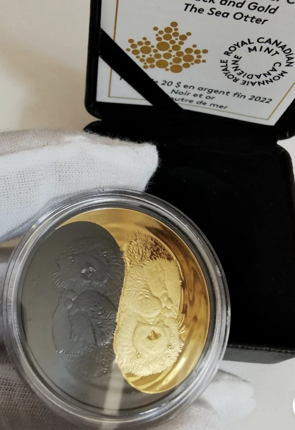2022 RCM 1 oz. Pure Silver Coin – B&G: The Sea Otter