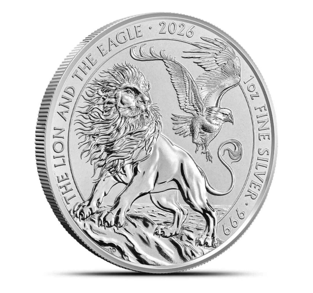 Silver Coin – The Lion and the Eagle