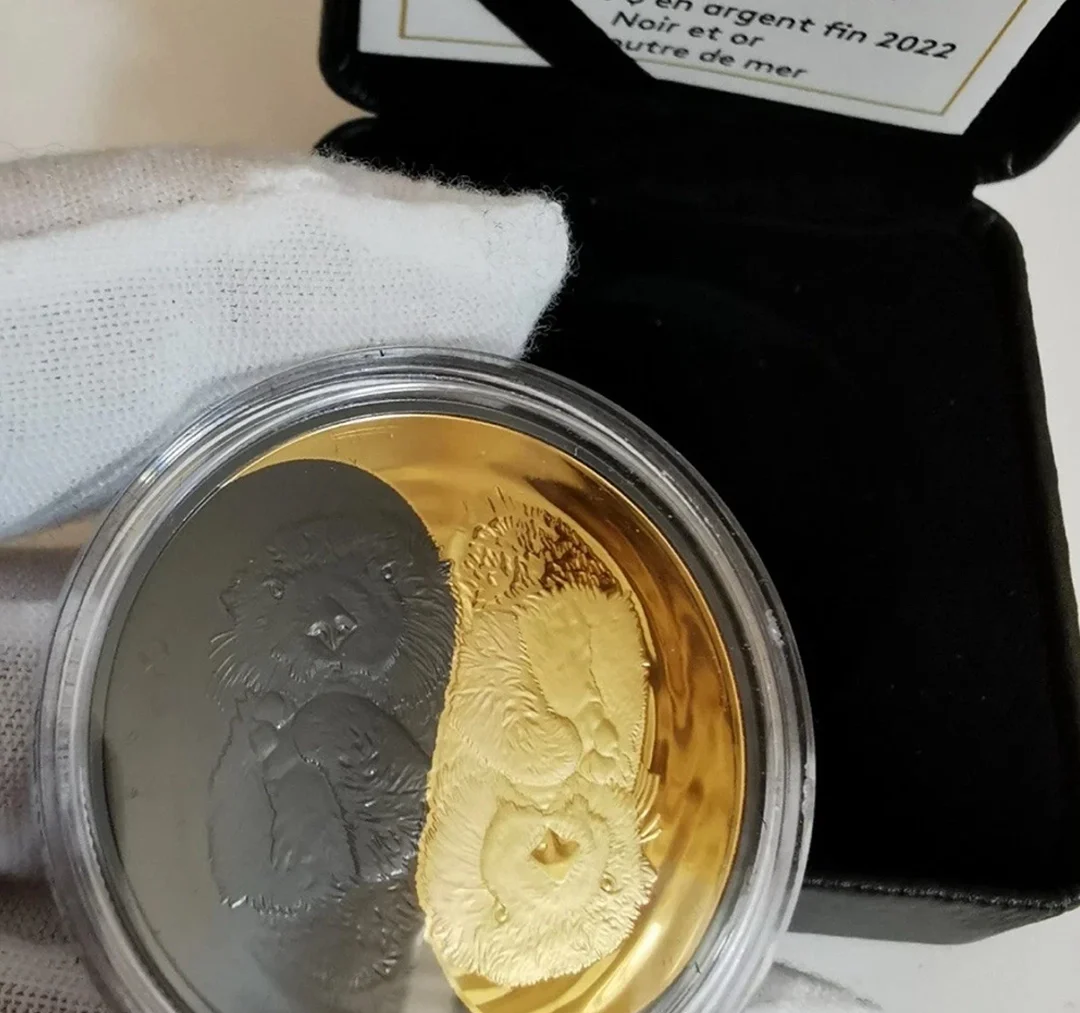 2022 RCM 1 oz. Pure Silver Coin – B&G: The Sea Otter w/ Low COA